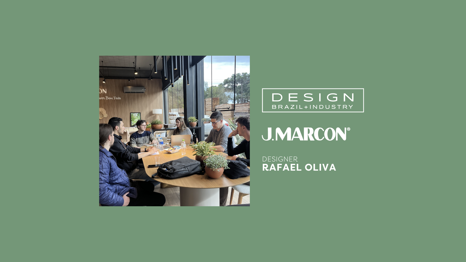 Design + Indústria conecta Rafael Oliva e  J.Marcon