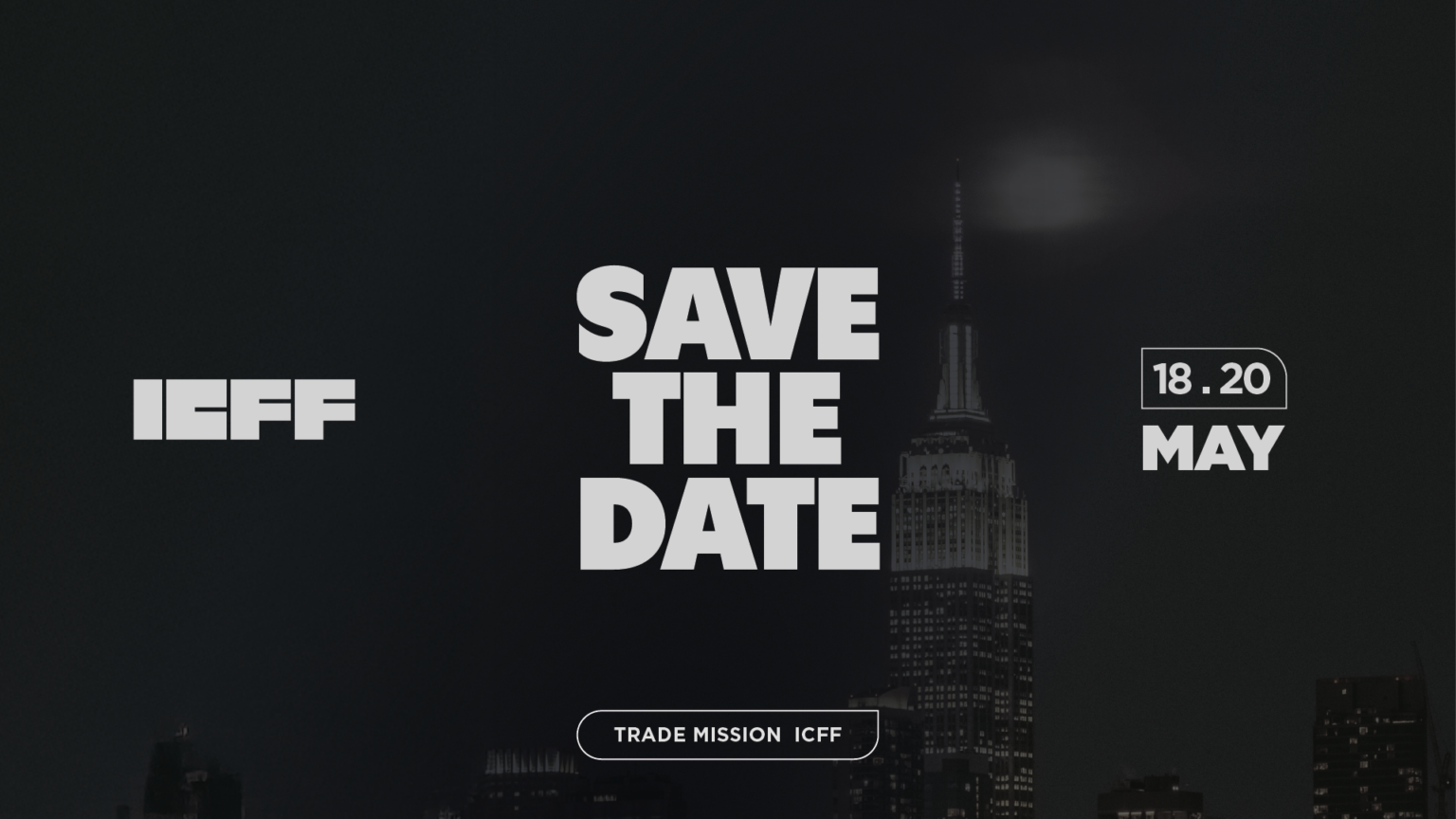 SAVE THE DATE | ICFF 2025