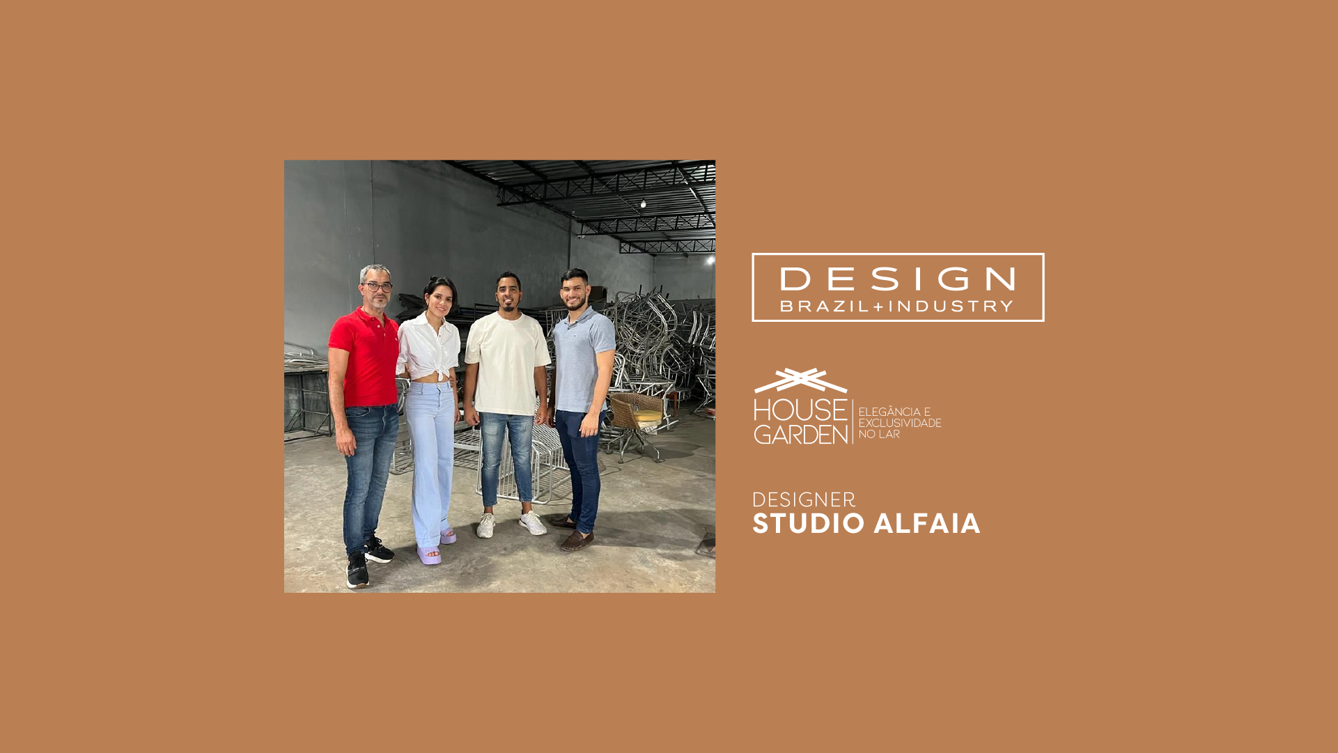House Garden + Studio Alfaia: o ritmo do maracatu no Design + Indústria