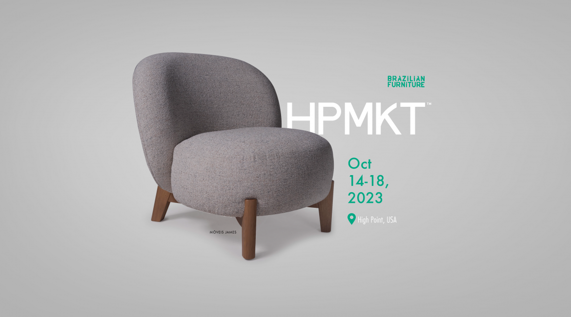 Falta 1 mês: Brazilian Furniture leva 21 empresas brasileiras para a High Point Market 2023, nos EUA