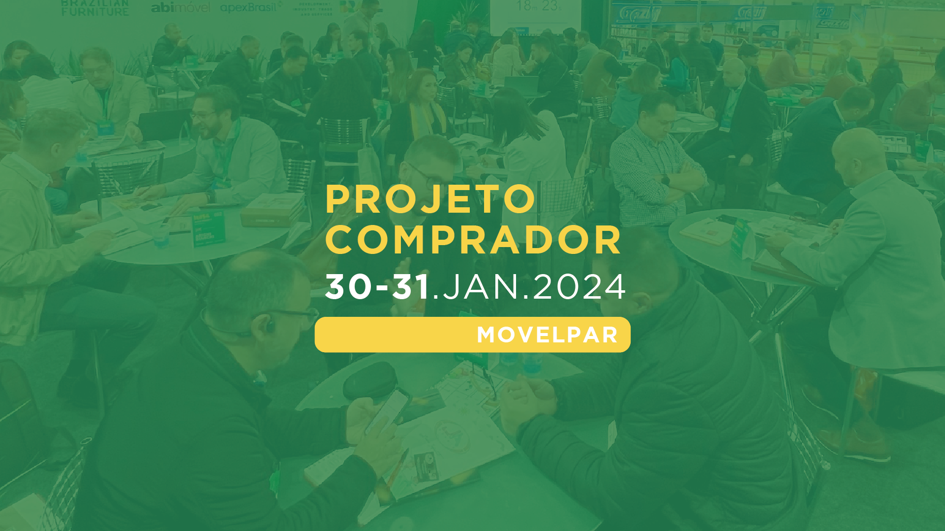 Brazilian Furniture promove Projeto Comprador na Movelpar Home Show 2024: evento ocorre no final de janeiro