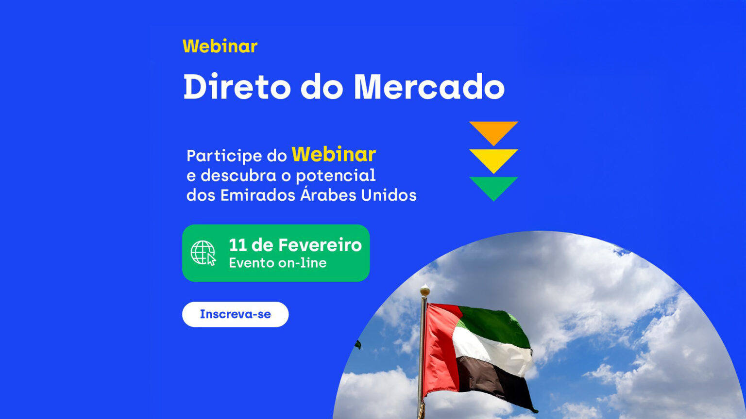 Direto do Mercado – Oriente Médio: Participe do Webinar e saiba mais sobre as ações na região