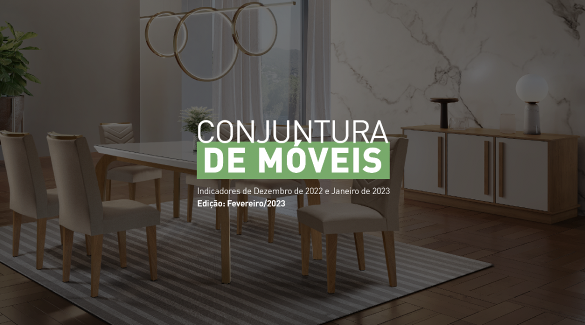 Conjuntura de Móveis: Produção moveleira recua 16,2% em 2022, divulga ABIMÓVEL