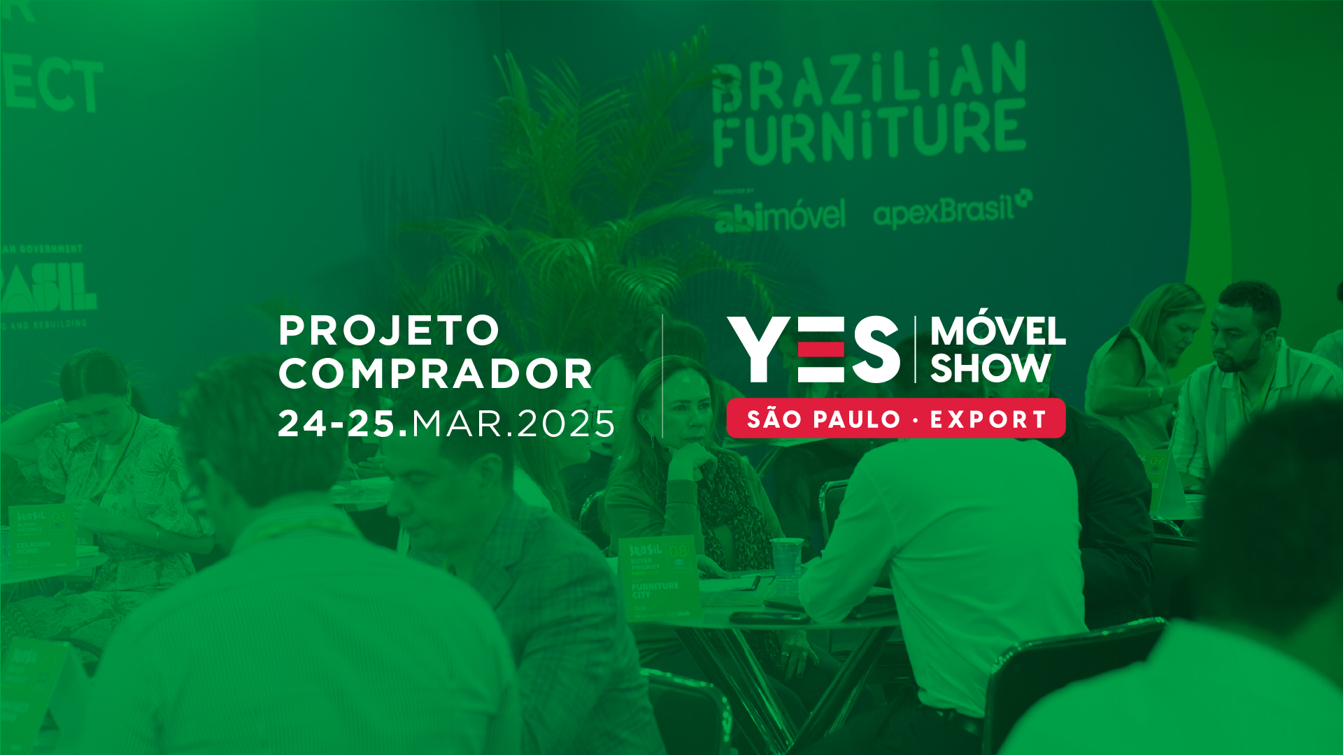 Brazilian Furniture leva rodadas de negócios internacionais para a Yes Móvel Show São Paulo Export