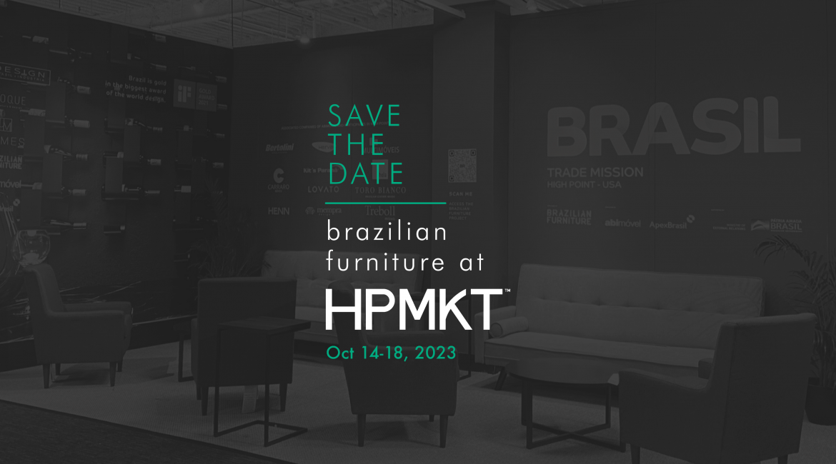 ESTÁ CHEGANDO: 21 empresas brasileiras participam da edição de outono da High Point Market 2023, nos EUA