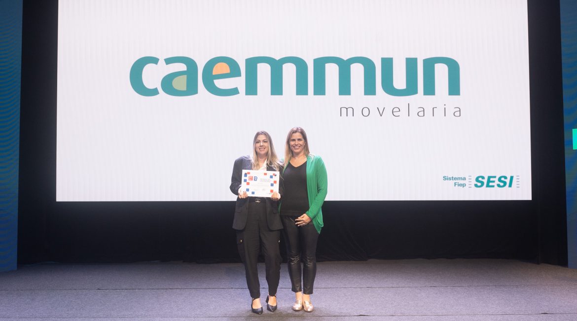 Caemmun é premiada no Troféu Sesi de Melhoras Práticas em Segurança, Saúde e Bem-Estar