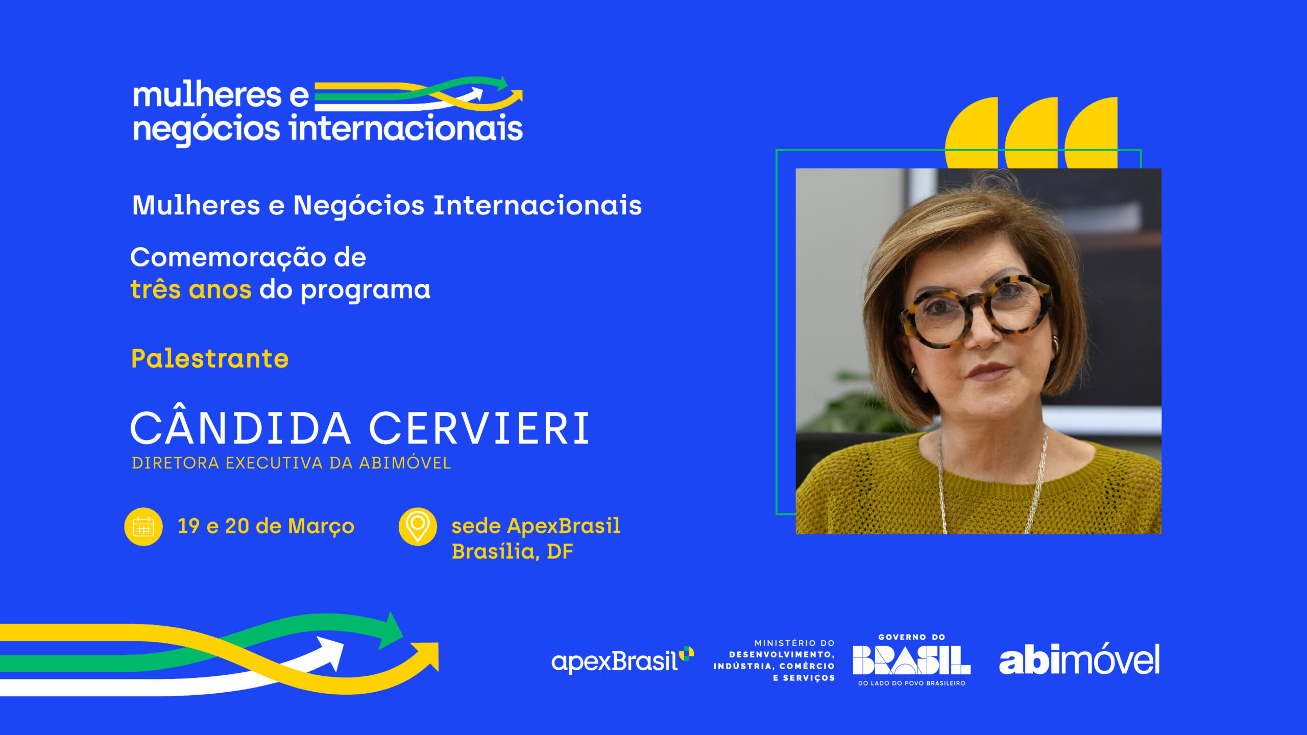 ApexBrasil celebra 3 anos do Programa Mulheres e Negócios Internacionais em Brasília