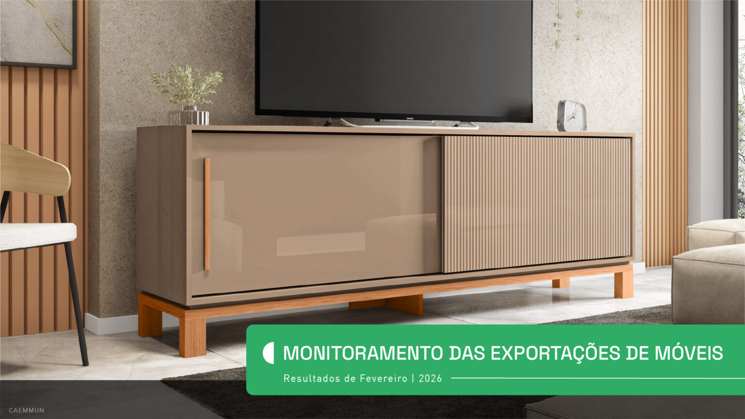 Comércio exterior em fevereiro de 2026: ‘Monitoramento das Exportações’ traz indicadores da cadeia moveleira